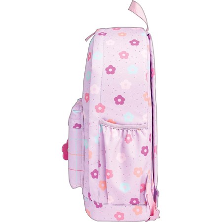 Foto ilustrativa Mochila de Costas Académie Floral Rosa