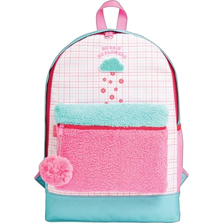 Foto ilustrativa Mochila Jovem de Costas Academie Teddy