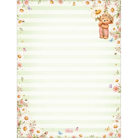 Foto ilustrativa Papel de Carta com Envelopes Love Bears