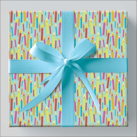 Foto ilustrativa Papel de Presente - Caixa Criativa Com 150 Rolos