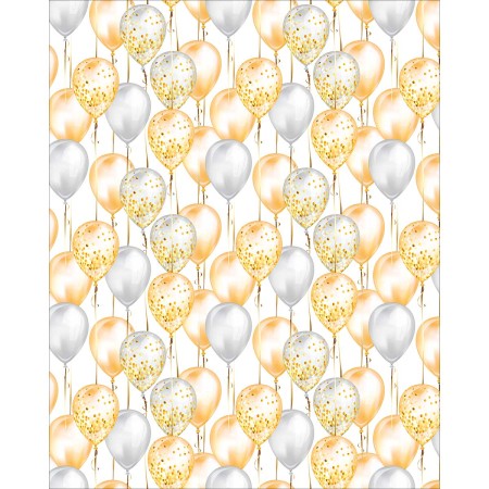 Foto ilustrativa Papel de Presente - Caixa Criativa Com 150 Rolos