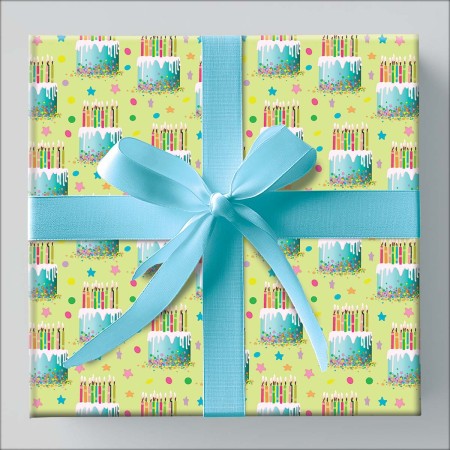 Foto ilustrativa Papel de Presente - Caixa Criativa Com 75 Rolos