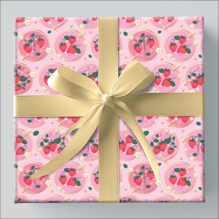 Foto ilustrativa Papel de Presente - Caixa Criativa Com 75 Rolos
