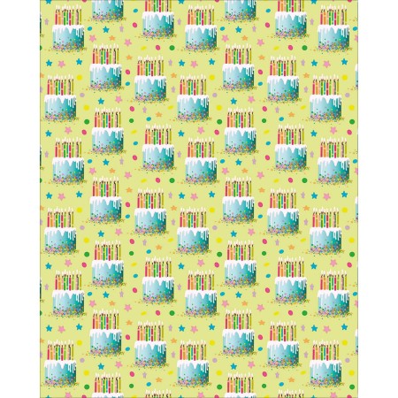 Foto ilustrativa Papel de Presente - Caixa Criativa Com 75 Rolos