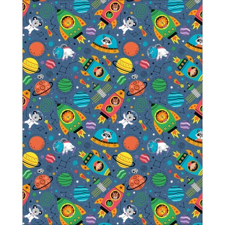 Foto ilustrativa Papel de Presente - Caixa Infantil Com 150 Rolos