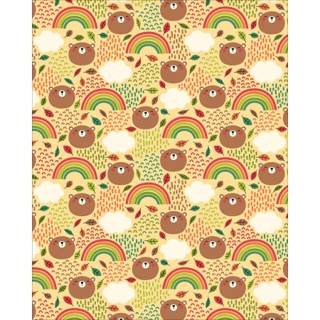 Foto ilustrativa Papel de Presente - Caixa Infantil Com 150 Rolos