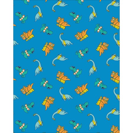 Foto ilustrativa Papel de Presente - Caixa Infantil Com 75 Rolos