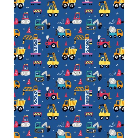 Foto ilustrativa Papel de Presente - Caixa Infantil Com 75 Rolos