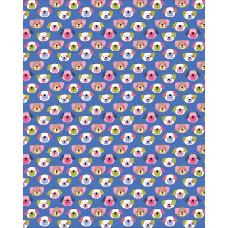 Foto ilustrativa Papel de Presente - Caixa Infantil Com 75 Rolos