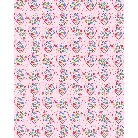 Foto ilustrativa Papel de Presente - Caixa Teen com 150 Rolos