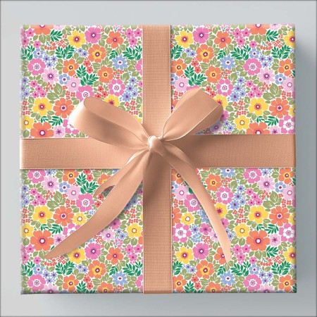 Foto ilustrativa Papel de Presente - Caixa Teen com 150 Rolos