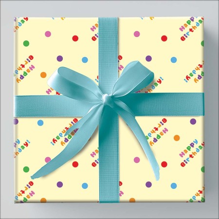 Foto ilustrativa Papel de Presente - Caixa Teen com 150 Rolos