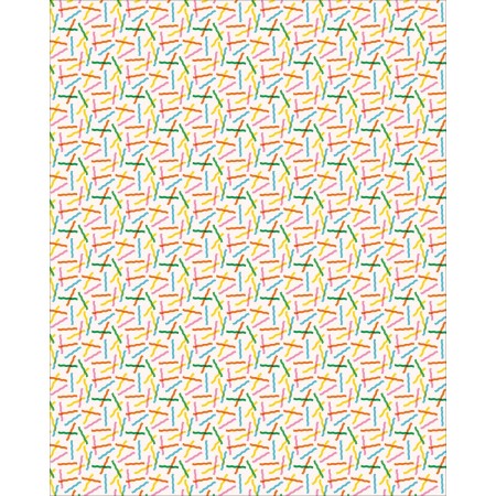 Foto ilustrativa Papel de Presente - Caixa Teen Com 75 Rolos