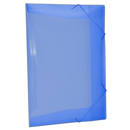 Foto ilustrativa Pasta Aba Elástico Polipropileno 0,35mm Ofício Azul