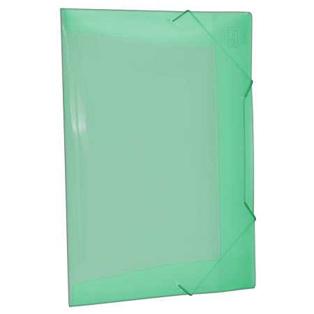 Foto ilustrativa Pasta Aba Elástico Polipropileno 0,35mm Ofício Verde