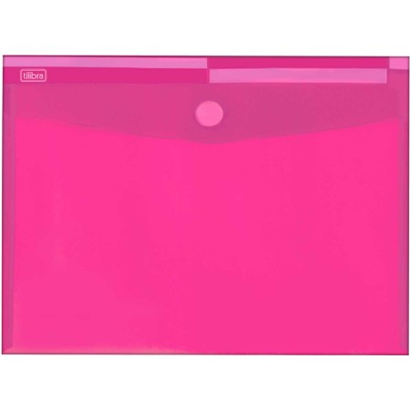 Foto ilustrativa Pasta Envelope com Velcro Polipropileno A4 316x240mm Color Rosa