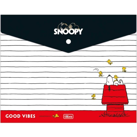 Foto ilustrativa PASTA ENVELOPE POLIPROPILENO A4 328X235MM SNOOPY