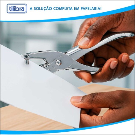 Foto ilustrativa PERFURADOR 1 FURO 10 FOLHAS P1-10A