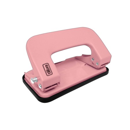 Foto ilustrativa Perfurador 2 Furos 10 Folhas P200 Rosa-Claro