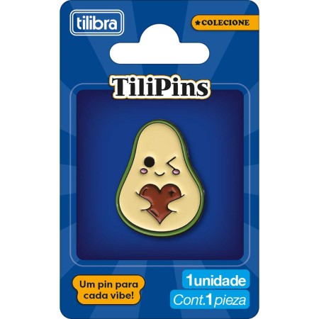 Foto ilustrativa Pin de Metal TiliPins AbaCute