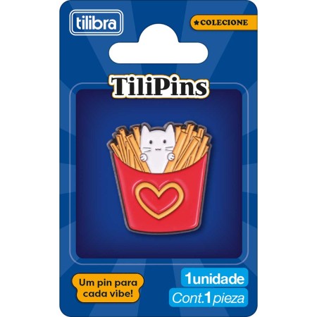 Foto ilustrativa Pin de Metal TiliPins Batatinho