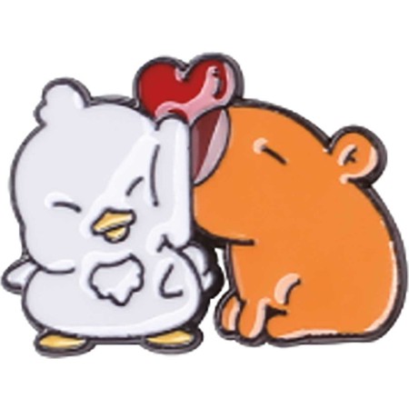 Foto ilustrativa Pin de Metal TiliPins CapyKiss