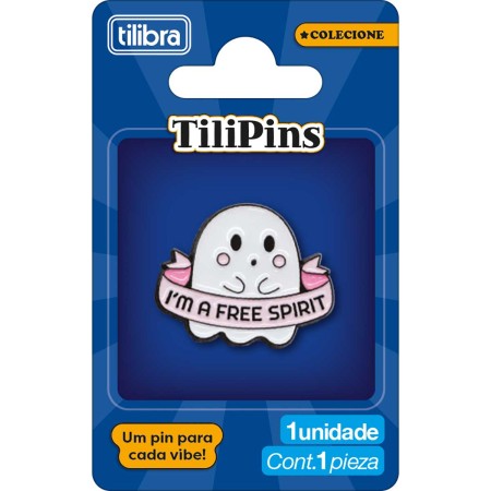Foto ilustrativa Pin de Metal TiliPins I'm a Free Spirit