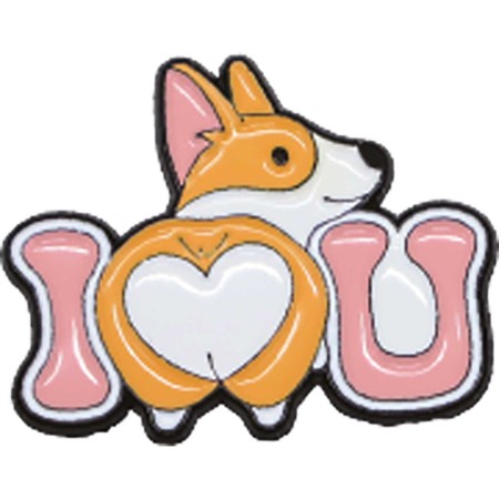 Foto ilustrativa Pin de Metal TiliPins LoveDog