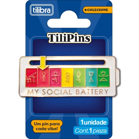 Foto ilustrativa Pin de Metal TiliPins Mood