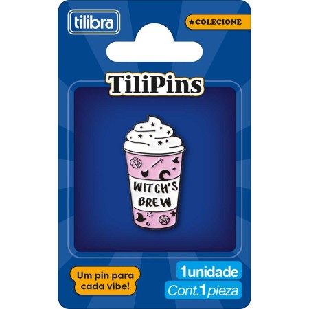 Foto ilustrativa Pin de Metal TiliPins Witch's Brew