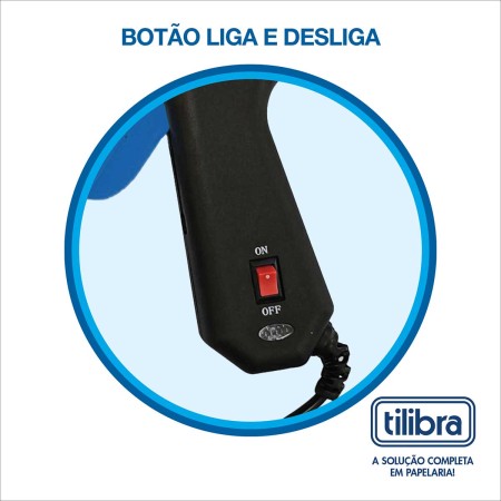 Foto ilustrativa Pistola Profissional para Cola Quente APL41