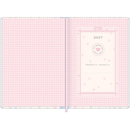 Foto ilustrativa Planner Costurado 10,5 x 14,8 cm Soho 2027
