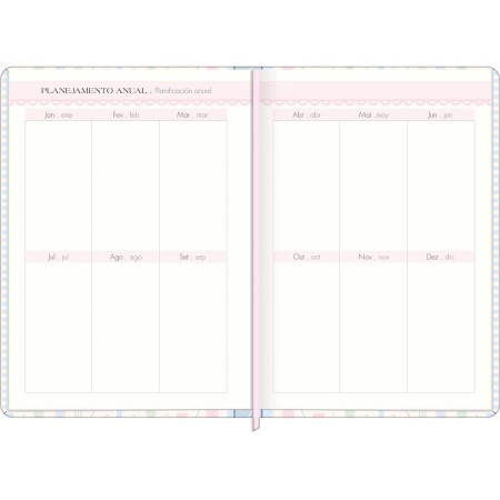 Foto ilustrativa Planner Costurado 10,5 x 14,8 cm Soho 2027