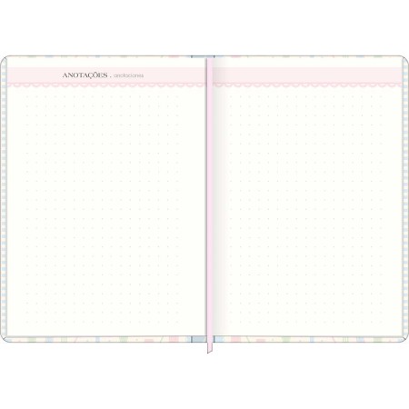 Foto ilustrativa Planner Costurado 10,5 x 14,8 cm Soho 2027