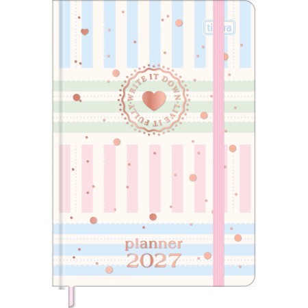 Foto ilustrativa Planner Costurado 10,5 x 14,8 cm Soho 2027