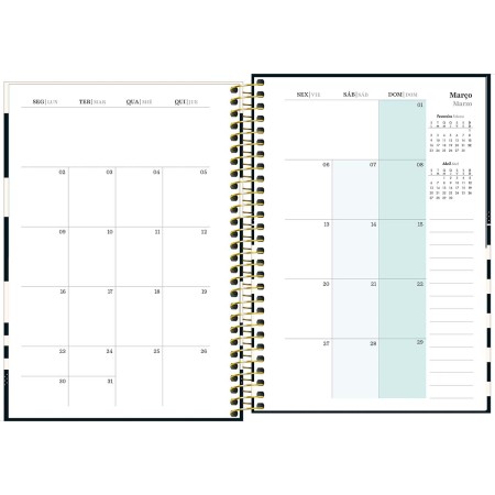Foto ilustrativa Planner Espiral 12,9 x 18,7 cm West Village 2026