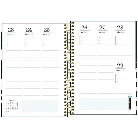 Foto ilustrativa Planner Espiral 12,9 x 18,7 cm West Village 2026