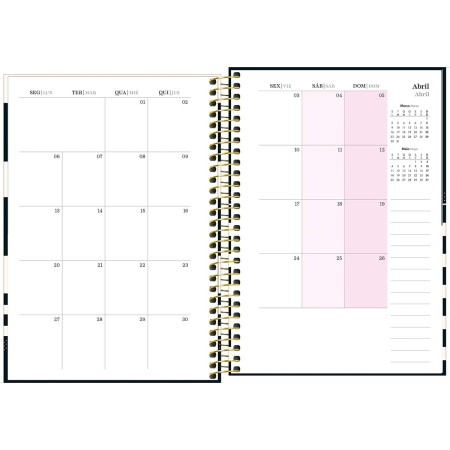 Foto ilustrativa Planner Espiral 12,9 x 18,7 cm West Village 2026
