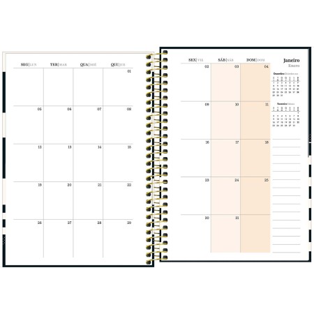 Foto ilustrativa Planner Espiral 12,9 x 18,7 cm West Village 2026