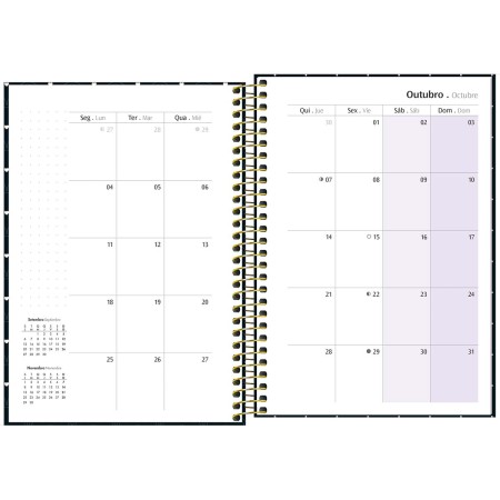 Foto ilustrativa Planner Espiral 12,9 x 18,7 cm West Village 2027