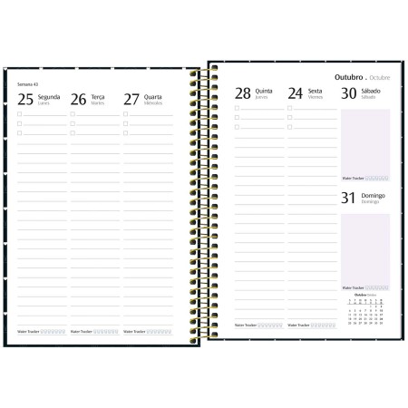 Foto ilustrativa Planner Espiral 12,9 x 18,7 cm West Village 2027