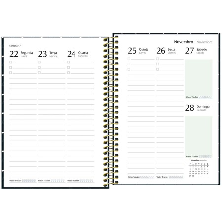 Foto ilustrativa Planner Espiral 12,9 x 18,7 cm West Village 2027