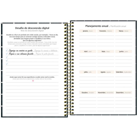 Foto ilustrativa Planner Espiral 12,9 x 18,7 cm West Village 2027
