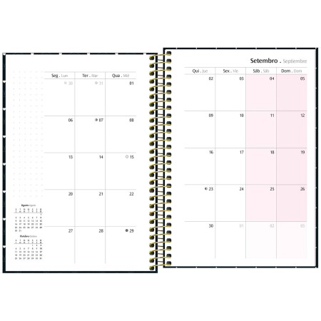 Foto ilustrativa Planner Espiral 12,9 x 18,7 cm West Village 2027
