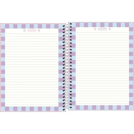 Foto ilustrativa Planner Espiral 17,7 x 24 cm Happy 90 G 2026