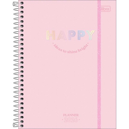 Foto ilustrativa Planner Espiral 17,7 x 24 cm Happy 90 G 2026