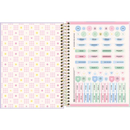 Foto ilustrativa Planner Espiral 17,7 x 24 cm Happy 90 G 2027