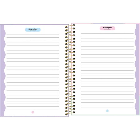 Foto ilustrativa Planner Espiral 17,7 x 24 cm Happy 90 G 2027