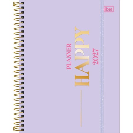 Foto ilustrativa Planner Espiral 17,7 x 24 cm Happy 90 G 2027