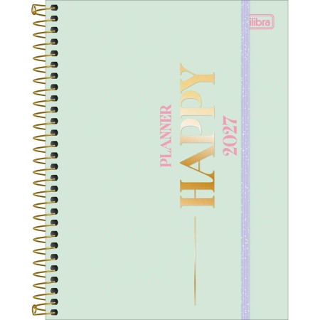 Foto ilustrativa Planner Espiral 17,7 x 24 cm Happy 90 G 2027